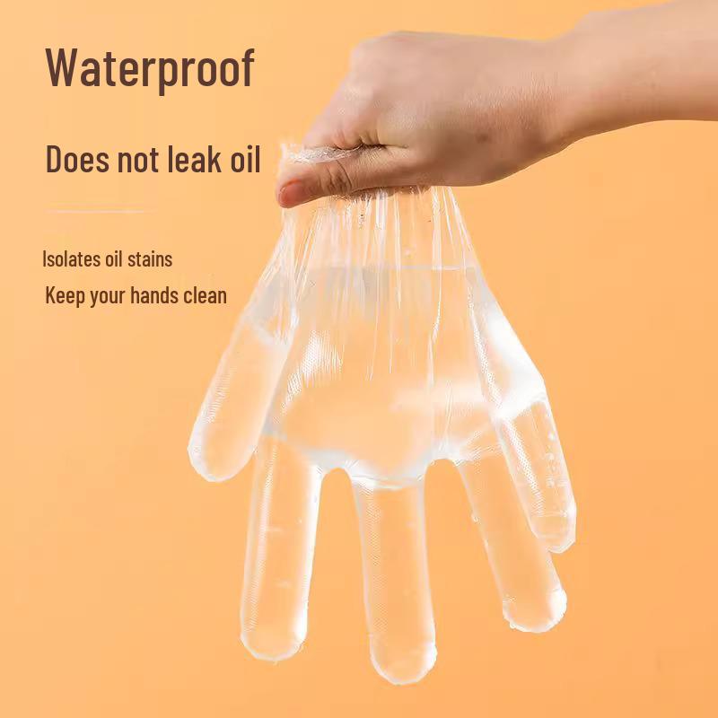Thickened Food-Grade Disposable Plastic Gloves for Catering and Lobster Handling
