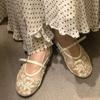Casual Ballet Dance Ladies Flat Shoe Fashion Embroidery Sandals Women Szie 42 Shoes for Women