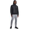 Under Armour Lancering Solide Ritssluiting Kraag Jas Heren Jassen Zwart 1380868-001