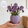 Soft Silicone Lavender Planter Mold With Easy Release For Handmade Resin Crafts Decorative Pots And Candle Containers