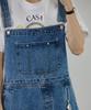 Modenaleudeo Classic Overall Denim Pants (Medium Blue)
