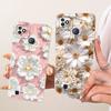 6.1" Case For Infinix Smart HD 2021 Cover Popular Flower Soft Liquid Silicone Phone Covers For Infinix SmartHD 2021 X612B Bumper