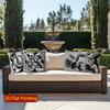 2D Abstract Black & White Patterned Pillow Covers Pattern Cushion Cover Suitable For Sofa Bedroom Car Pillow Cover