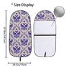 Universal Car Seat Towel Cover - Front Seat Protector for Gym & Workout, All-Season, Fits Most Vehicles