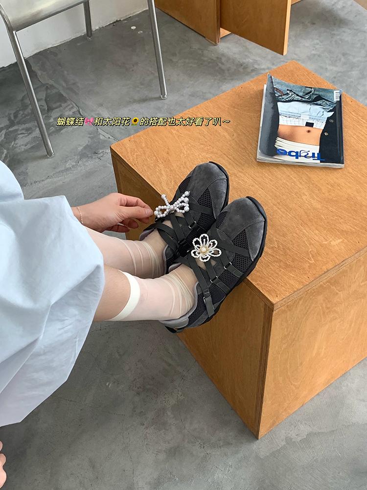 Women's Breathable Slip-On Flats Mary Jane Parker Round Shallow Cut Casual Sports Shoes For Women Outdoor High Quality Fashion