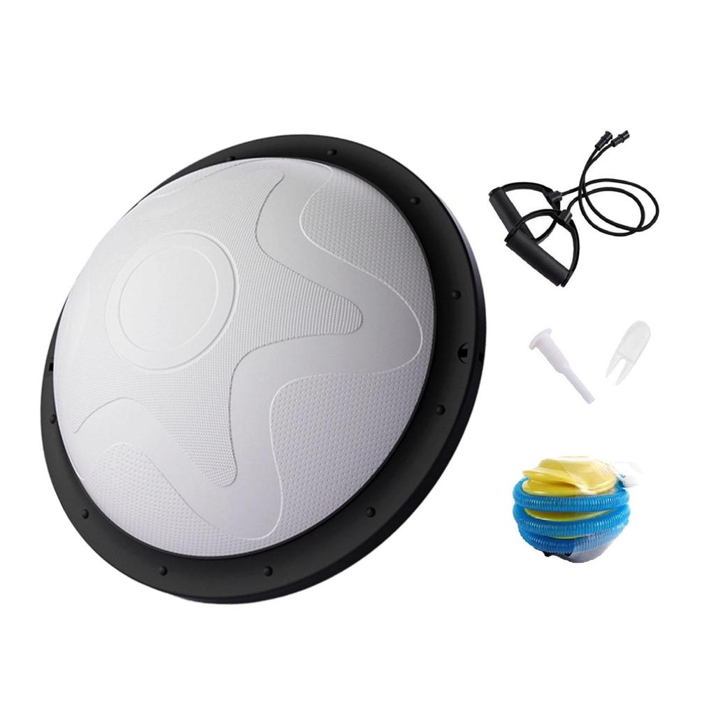 46 Cm (18.11 Inch) Non-slip, Versatile Half Ball for Flexibility Exercises At Home Or In The Gym.