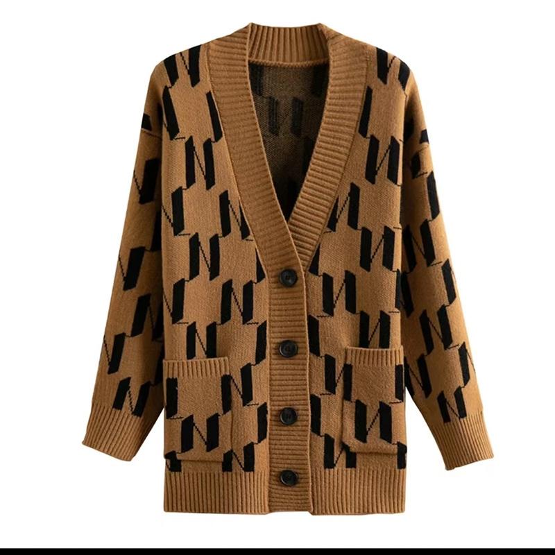 Sweaters Cardigan for Women Winter Large Size Loose Long Sleeve Knit Cardigan Sweaters Jacket Coat