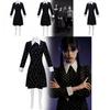 Mittwoch 2-Zeichen-Cosplay-Kleid Aus Flexiblem Material Für Kostümveranstaltungen