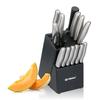 Knife Block - Alpina - Alpina - 15 Pieces - Stainless Steel - Elegant Design