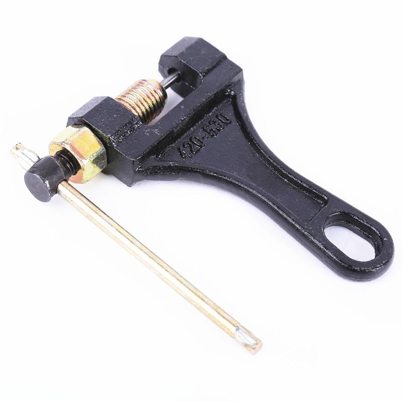 1set Motorcycle Chain Breaker Link Removal Splitter Motor Chain Cutter Riveting Tool 420-530
