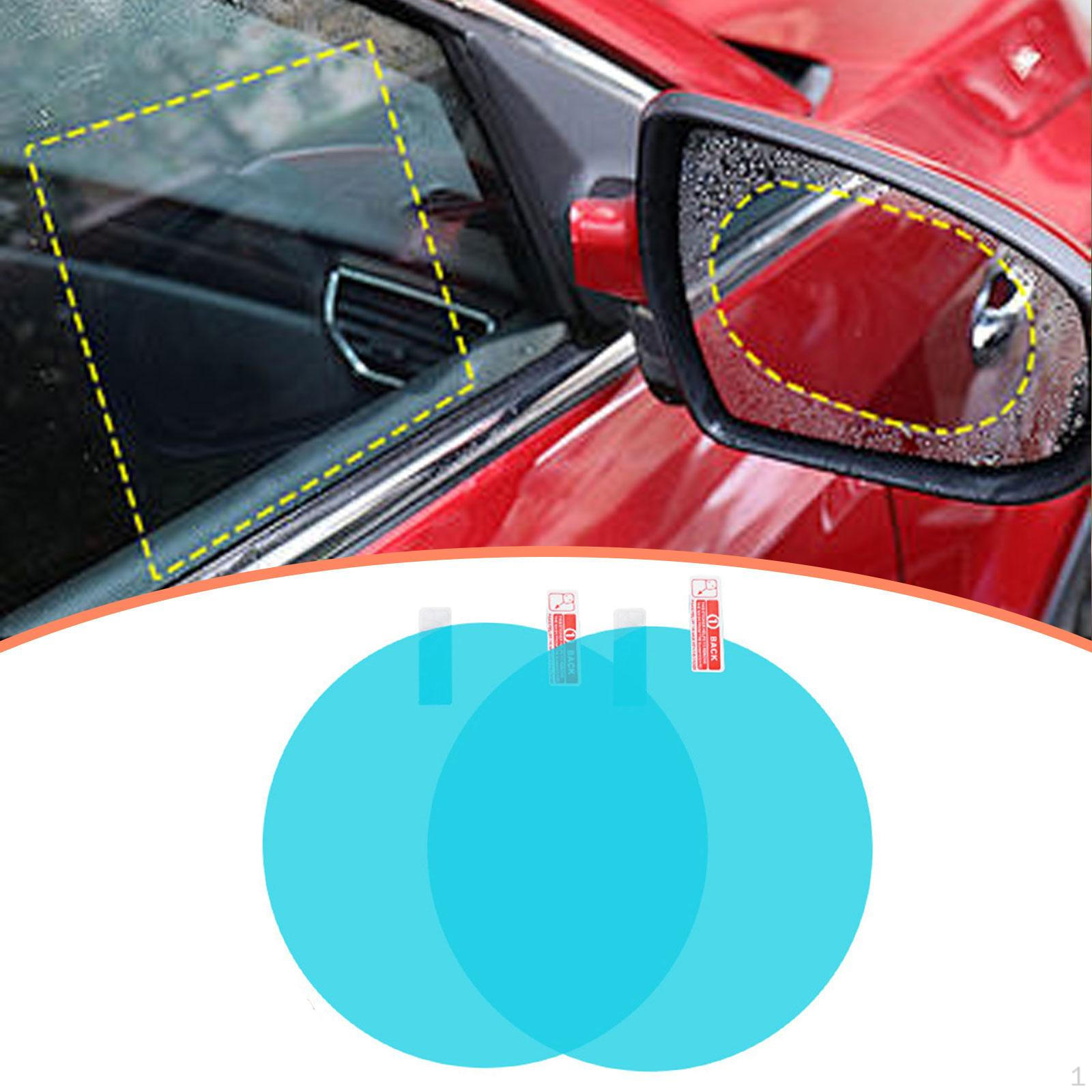 2 шт. Пленка от дождя на зеркало заднего вида автомобиля, Водонепроницаемая пленка для внедорожников, мотоциклов