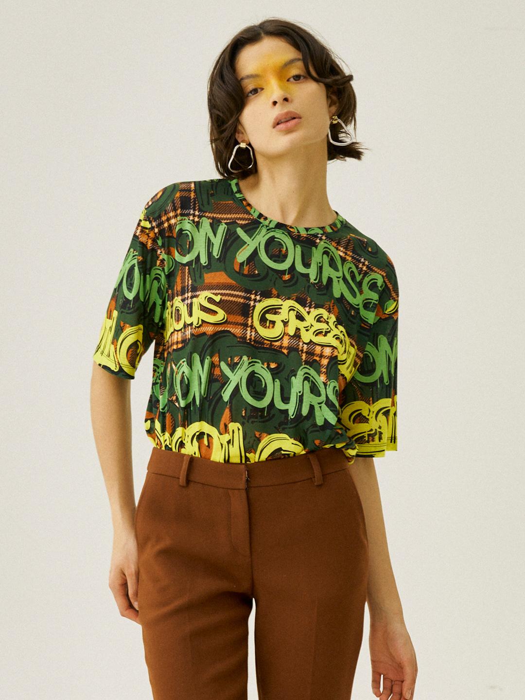 Greedius Green Logo Short Sleeve L(77)/Free