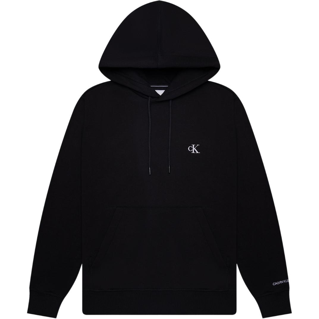 

Calvin Klein Solid Color Letter Hoodie Long Sleeve Sweatshirt Men tops Black J30J315713-BAE S