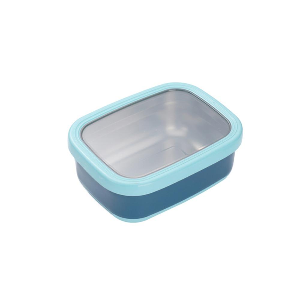 Leakproof Fresh-Keeping Box Rectangular Food Container Stainless Steel Lunchbox  Refrigerator