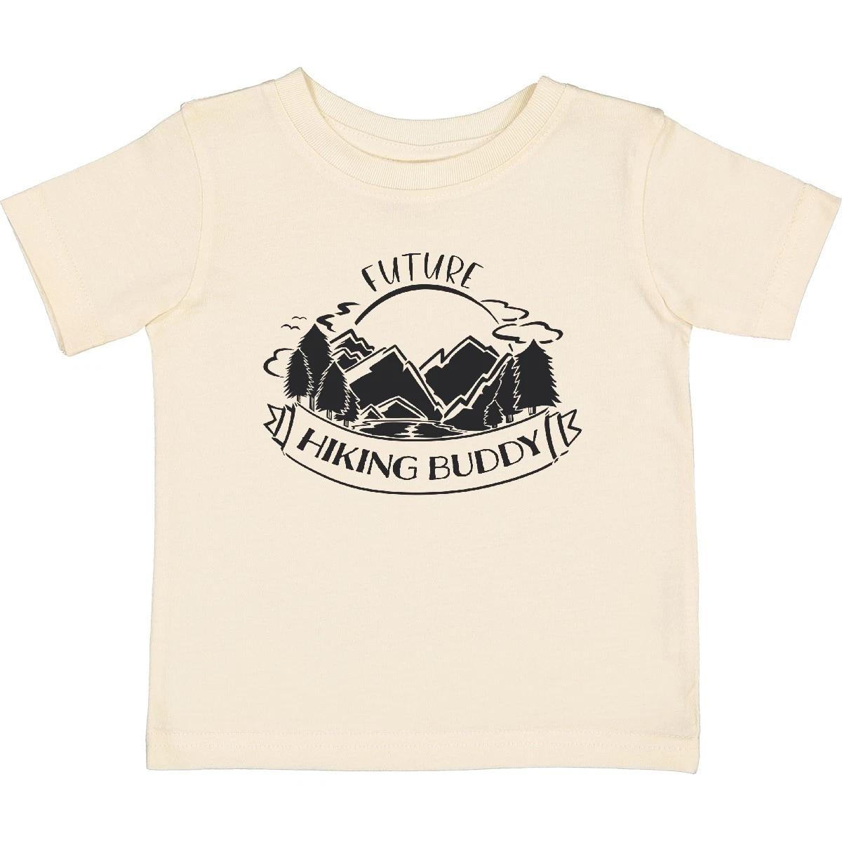 Inktastic Future Hiking Buddy Baby T-Shirt Camp Camper I Love Gone Campsite Tees 100