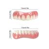 2 Pairs of Dentures, Prosthetic Teeth, Super Comfortable False Teeth, Perfect Fit, Flexible, Practical, Whitening Teeth, Natural and Comfortable Fit,