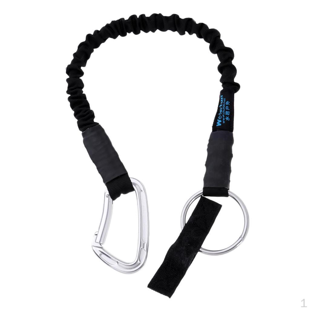 Safety Lanyard Shock Absorbing Fall Rope - 85cm