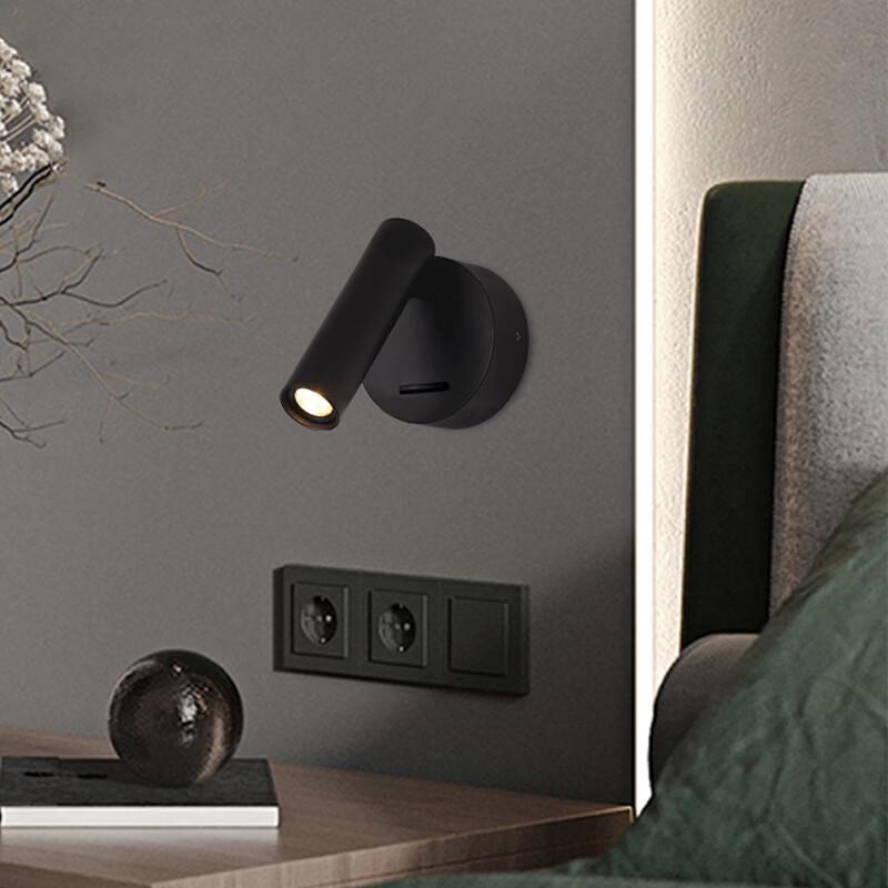 Meng Pao Minimalist Hotel Reading Wall Lamp