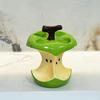 Hygienic Ceramic Toothbrush Stand With 4 Compartments  Fruit Core Theme Bathroom Storage Rack Pen Holders Organizers