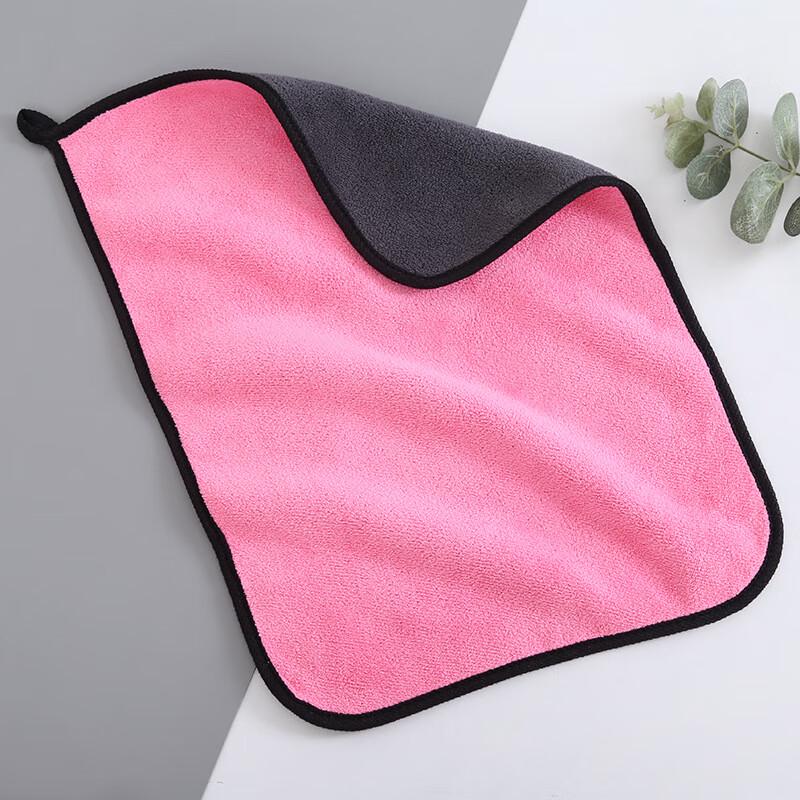 Dual-Color Microfiber Car Cleaning Towel