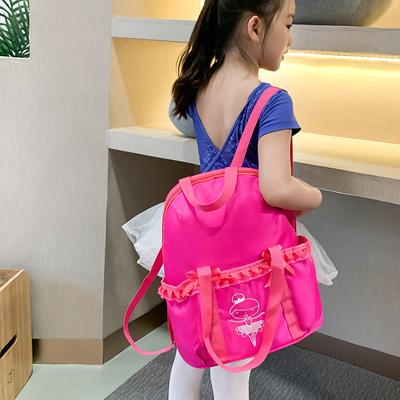 Girl Ballet Bag Professional Dance Bag For Girl Baby Children Ballerina Dancing Waterproof Gymnastics Backpack Kid Handbag