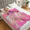 Coperta Tematica K-Pop Demon Hunter, Morbida e Accogliente Coperta in Flanella, Coperta Regalo per Fan, Coperta Multiuso per Casa e Tempo Libero