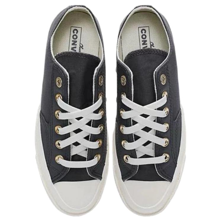 New Converse Low Top Canvas Shoes Unisex Gray A10408C