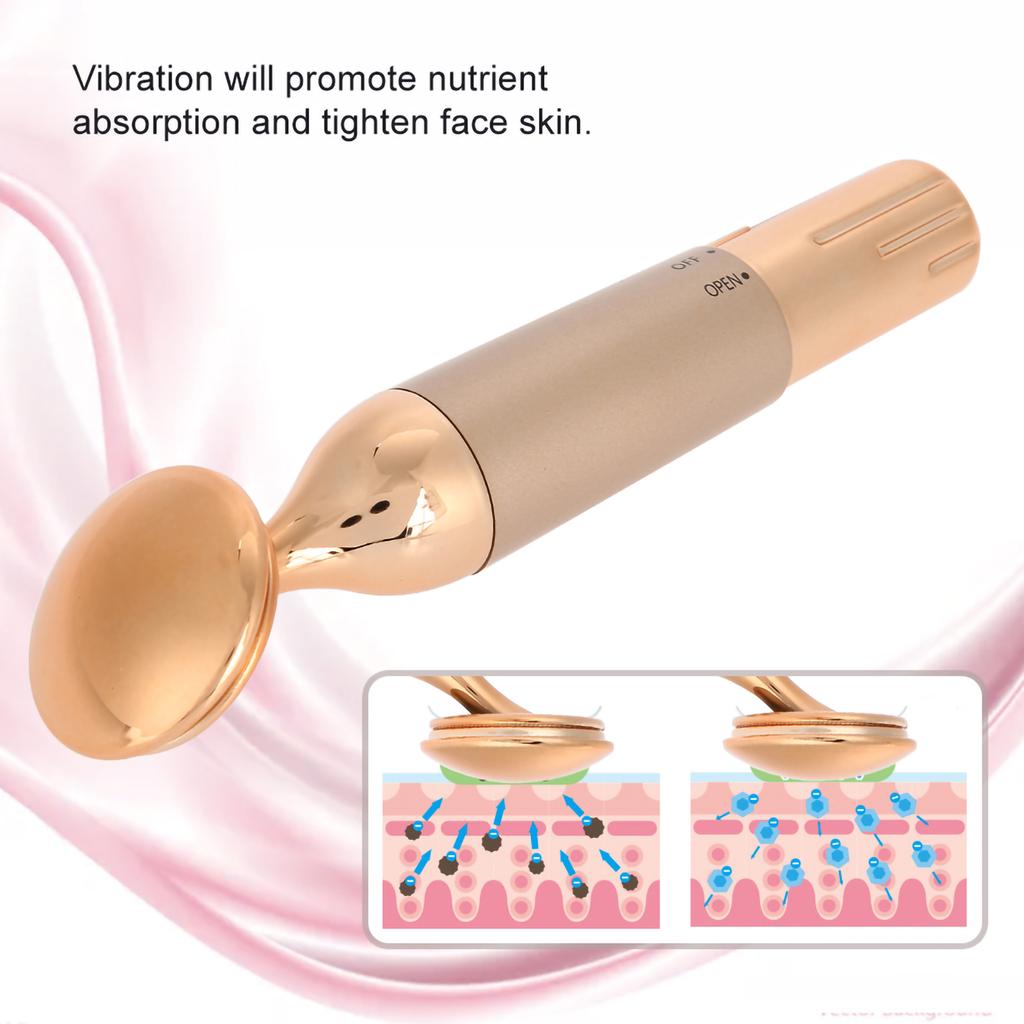 Vibration Face Beauty Device Skin Spa Cleaner Massager