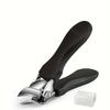 Large Opening Nail Clipper Anti Splash Thick Toe Nail Ergonomic Easy-Grip, Particularly Suitable for Ingrown Nail, Waterproof