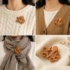 2pcs Creative Design Octopus Brooches Pin Multifunctional Animal Brooch Pin  For Sweaters