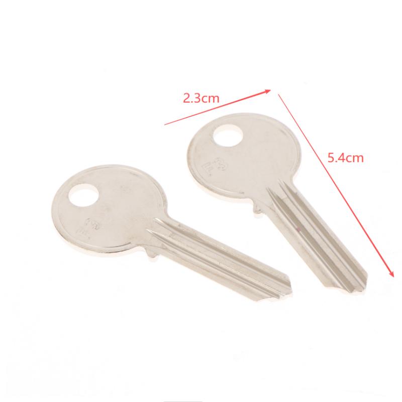 10 Stück/Los F3 Doppelschlitze für Schlüsselrohlinge Zubehör für Haustürschlösser Schlüsselform