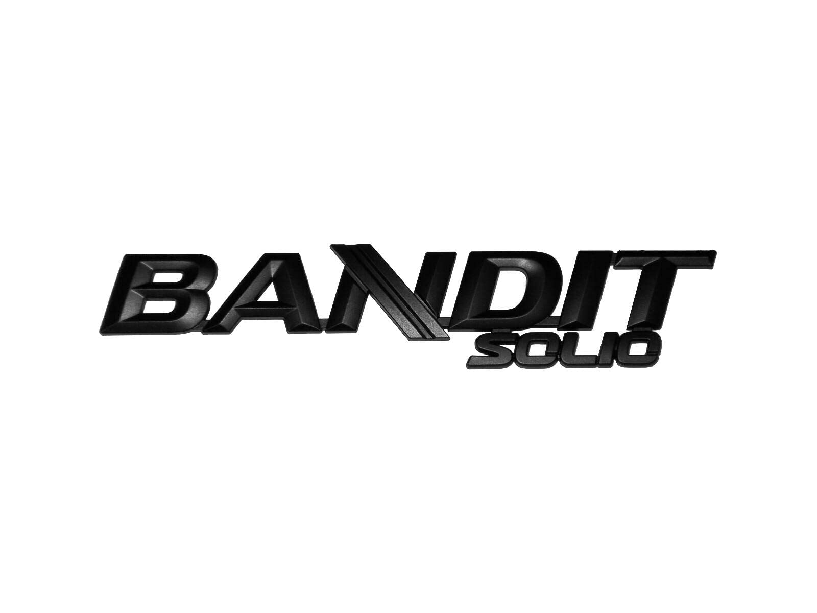 

Матовый черный эмблема с названием автомобиля Solio Bandit (МА37С) /БАНДИТ чёрный