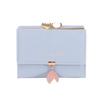 Simple flannel new small wallet short women's change bag card bag integrated wallet student girl