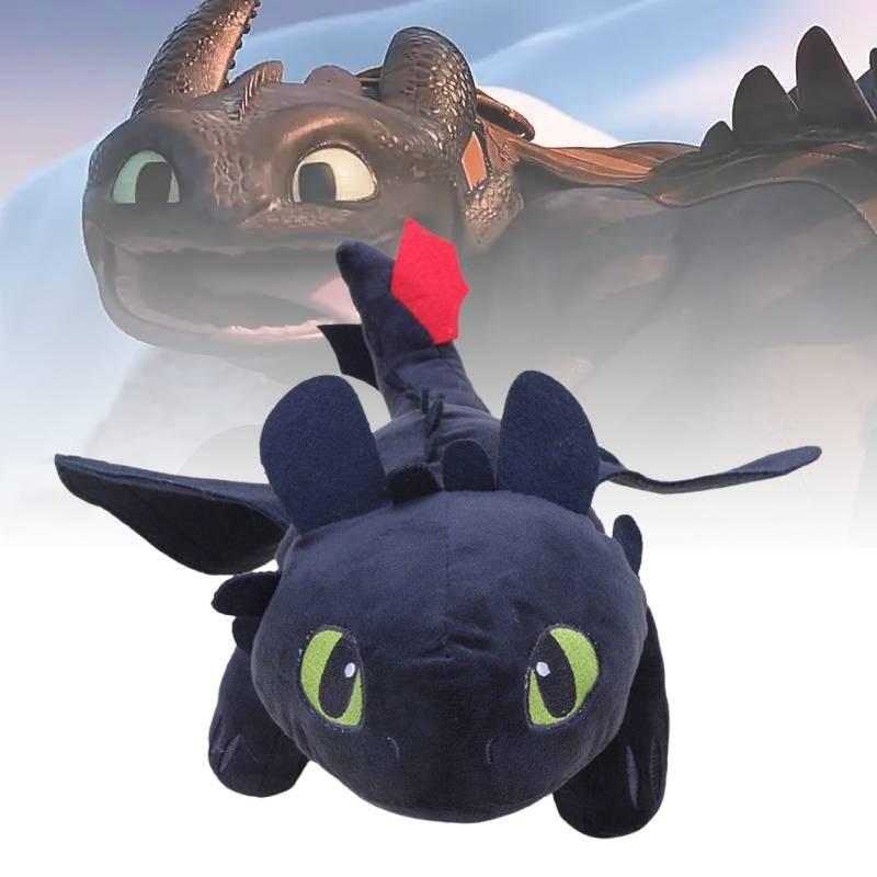 Adorable Toothless Night Fury Stuffed Animal Plush Toy From