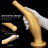 Gin Bottle Oversized Soft Posterior Anal Plugs Silicone Anal Dilator Female Toys Masturbator Anal Products