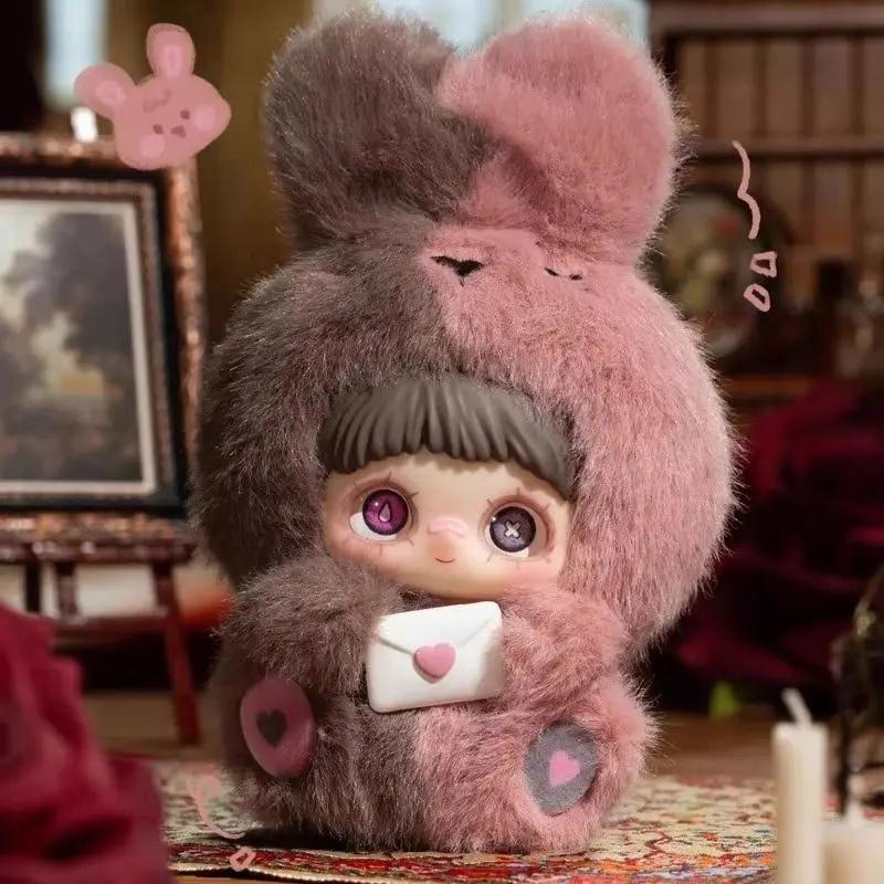 Maymei May I Love You Series Blind Box Cute Maymei V6 Vinyl Plush Mystery Box Kawaii Doll Surprise Bag Keychain Pendant Toys