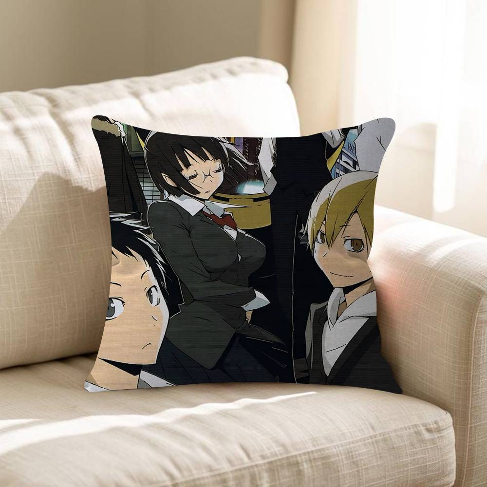 

Anime DuRaRaRa Pillow Cushion Cover Pillowcase Living Room Sofa Home Decor Customized 30x30 cm