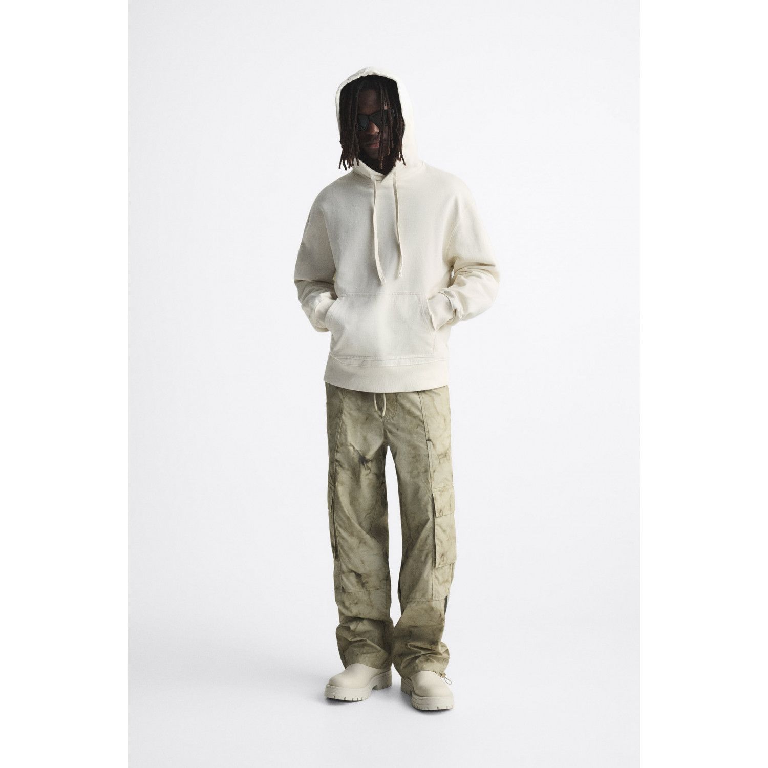 

TIE-DYE CARGO TROUSERS