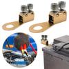 Car Battery Terminal Blocks Pure Copper Cable Ends Block Clip Post Wear-Resistant Junction Battery Terminals Car Accessorie C7B9