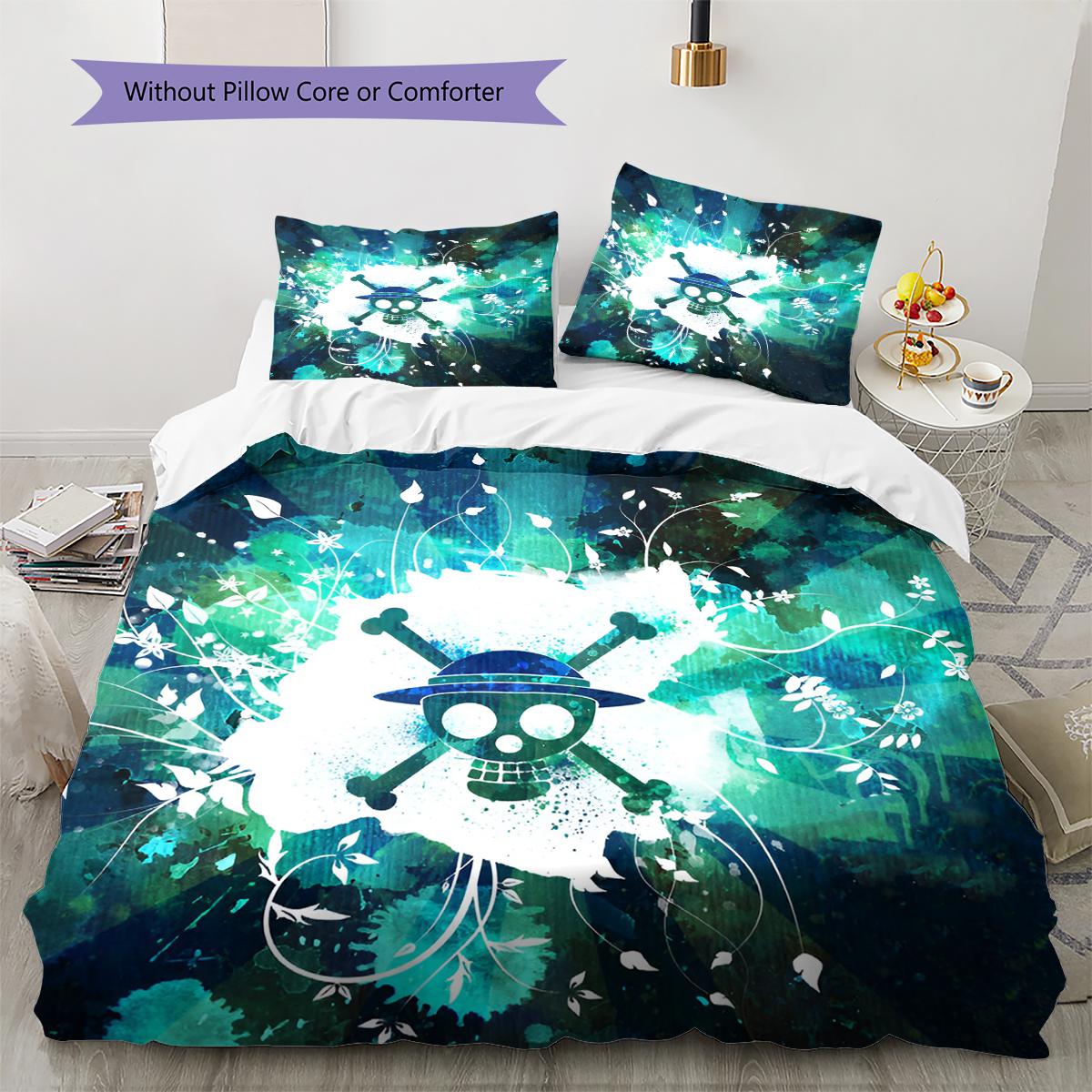 

Дитячий Плед-Ковдра Комплект Постільної Білизни Зворотний Бік Наволочка Домашній Декор Подарунок на День Народження (1 * підковдра + 2 * наволочка, без наповнювача) 135x200cm