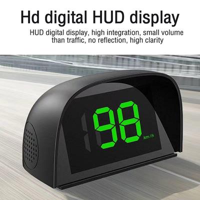 Nový GPS Head Up displej pro všechny automobily, digitální rychloměr HUD, plug and play, velké písmo, autoelektronika, příslušenství, ukazatel rychlosti