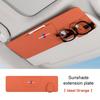 Leather Car Sunshade Extender Plate Glasses Storage Clip For BMW 1 3 5 6 7 Series X1 X3 X5X6 g30 g20 g45 g60 g70 e90 e60 e46 f10 II9