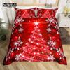 Christmas Tree Duvet Cover Set Christmas Theme Bedding Set Soft Comfortable Breathable Duvet Cover For Bedroom Guest Room