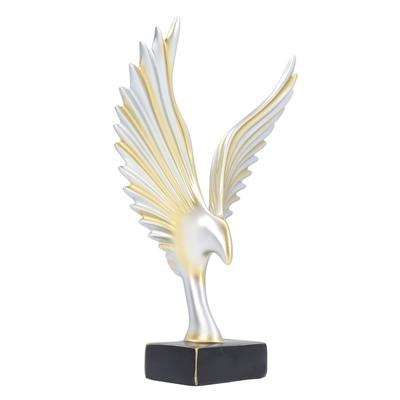Adler Abstrakt Figur Dekorative Harz Geometrische Oberfläche Tier Flügel Skulptur Ornament für