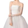 Tulle Gloves for Women and Girls in Theme Party Comfortable to Wear Elastic Nightclub Tulle Lace Gloves