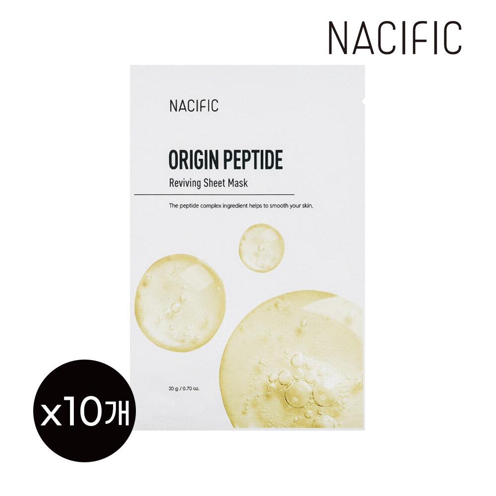 NACIFIC Origin Peptide Reviving Маска-патч для лица x10 one color free