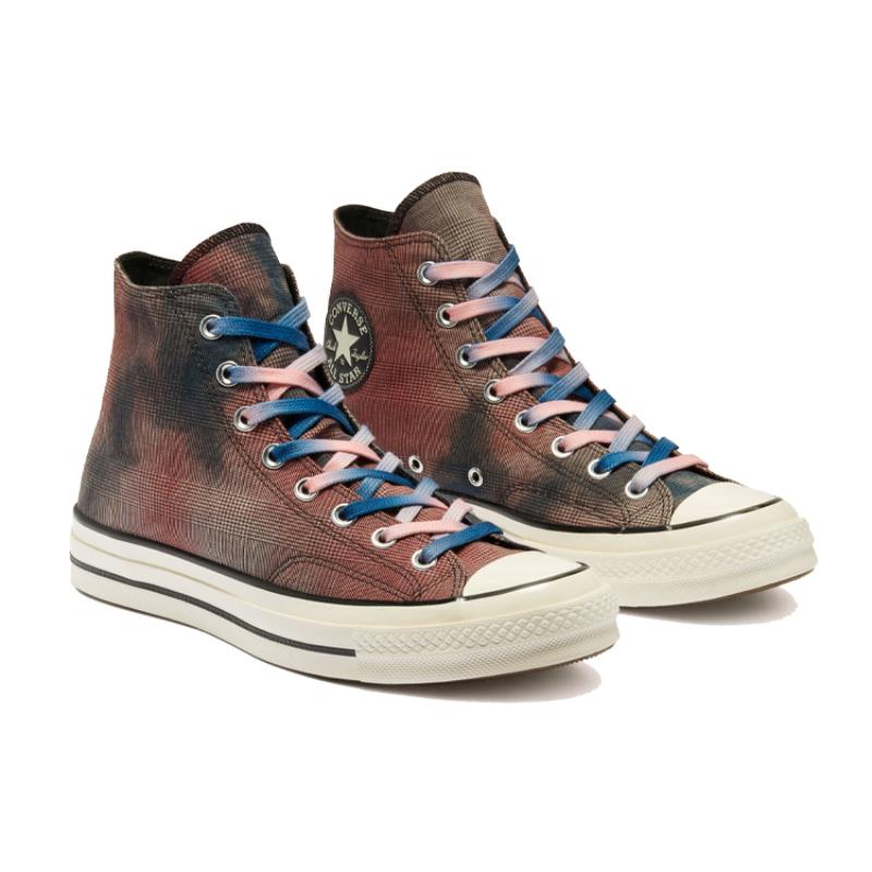 Converse 1970s Chuck 70 Trendy Comfort High-Top Espadrilles Unisex Brown Blue