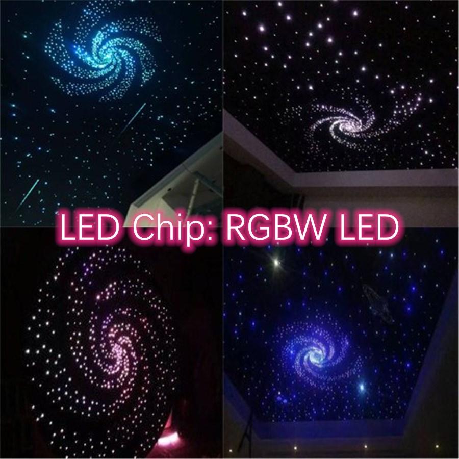 Twinkle Fiber Optic Lights Smartphone Bluetooth APP Control 16W Music Remote Con