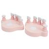 Solo Piano Finger Training Device Hand Corrector Strength Exerciser Anti Folding Comfort ButtonPink