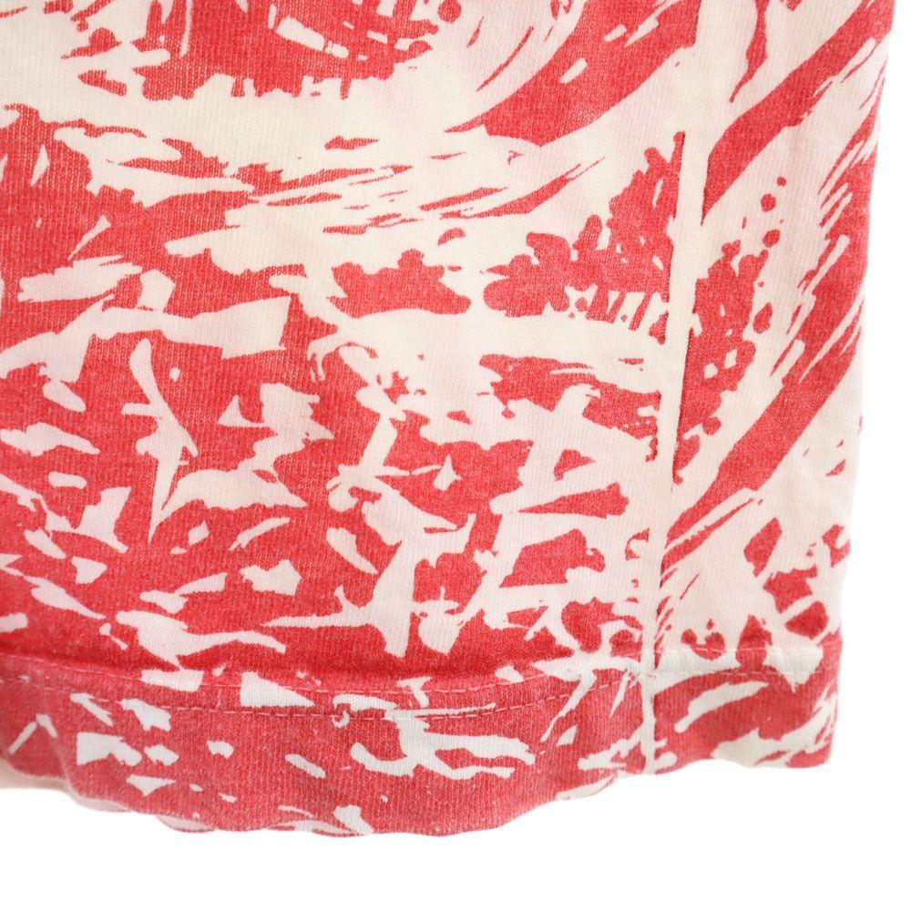 SUN BIG 90s Old Print Short Sleeve T-shirt White System Harley-Davidson Men's Used